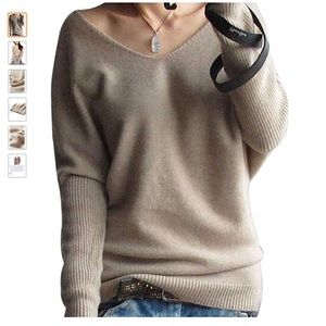 Tan Oversized Sweater